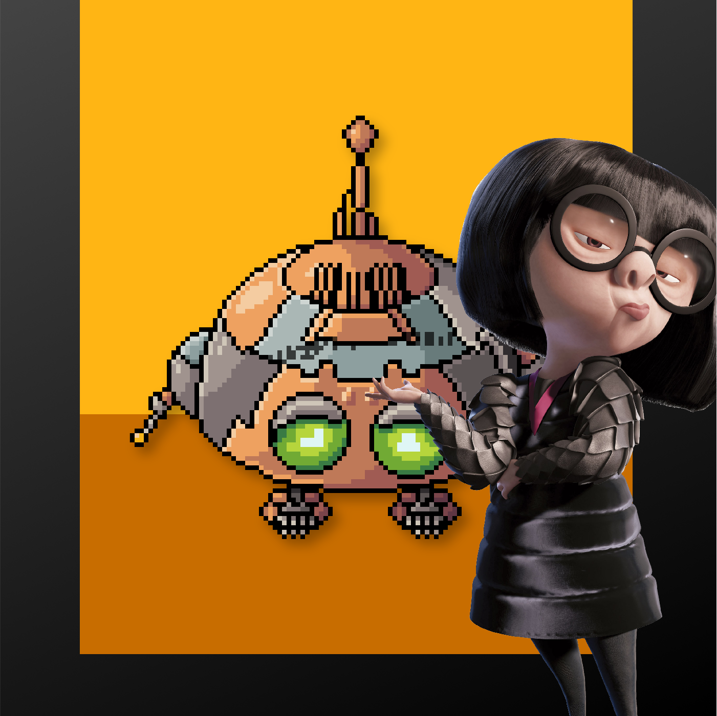 Bonus Stage: *batteries not included Edna Mode